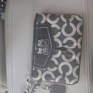 Coach-super cute wristlet